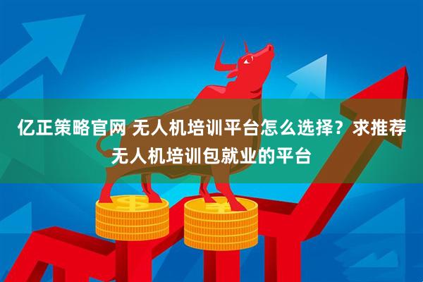 亿正策略官网 无人机培训平台怎么选择？求推荐无人机培训包就业的平台
