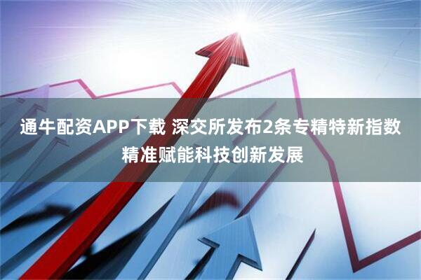 通牛配资APP下载 深交所发布2条专精特新指数 精准赋能科技创新发展