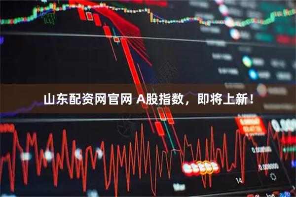 山东配资网官网 A股指数，即将上新！