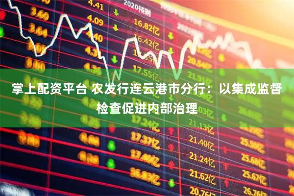 掌上配资平台 农发行连云港市分行：以集成监督检查促进内部治理